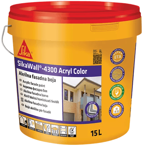 Sika Wall-4300 Acryl Color