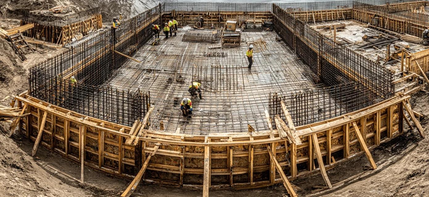 Pripremni radovi za betoniranje 2